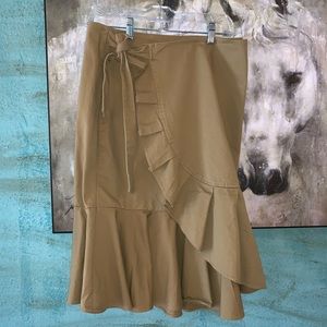 Khaki skirt